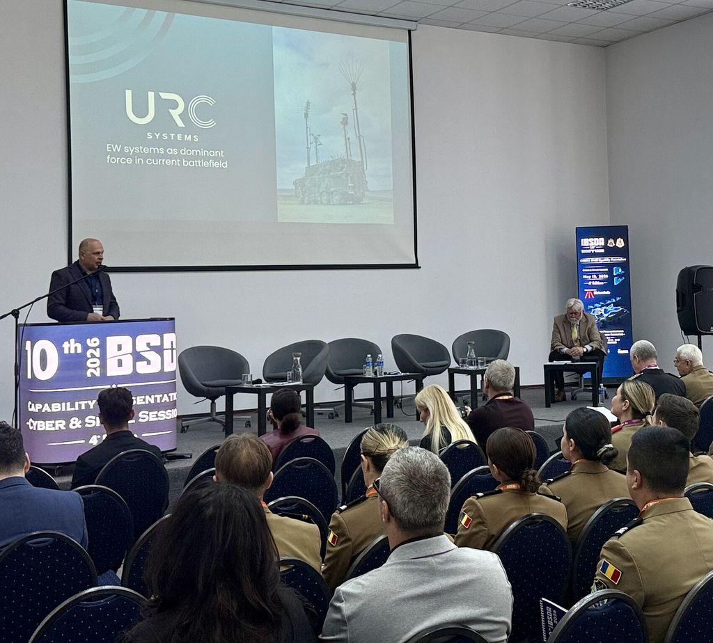 URC Systems prezentovala na BSDA 2026 roli elektronického boje na moderním bojišti